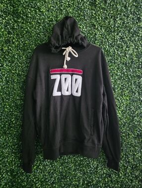 Rawgear Men's Black 'ZOO' Pullover Hoodie Size M